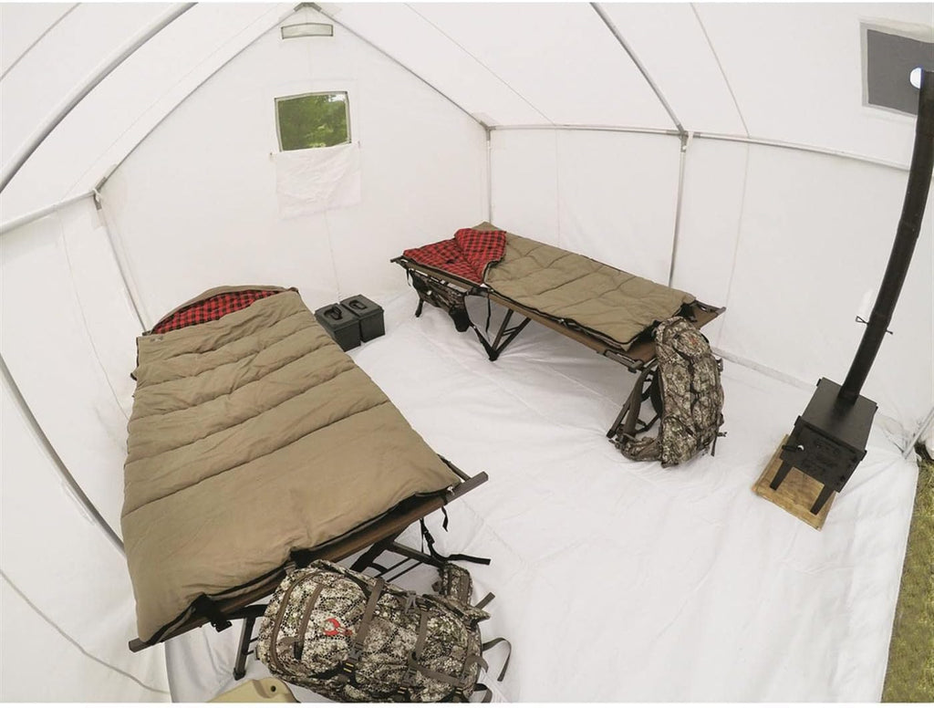10x12' Canvas Wall Tent with Frame Z313758