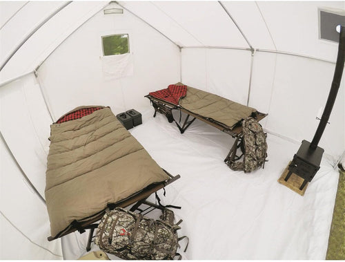 10x12' Canvas Wall Tent with Frame Z313758