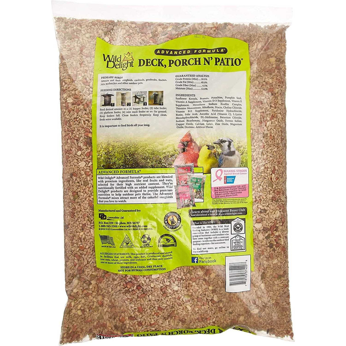 Deck Porch N' Patio Bird Seed F8319