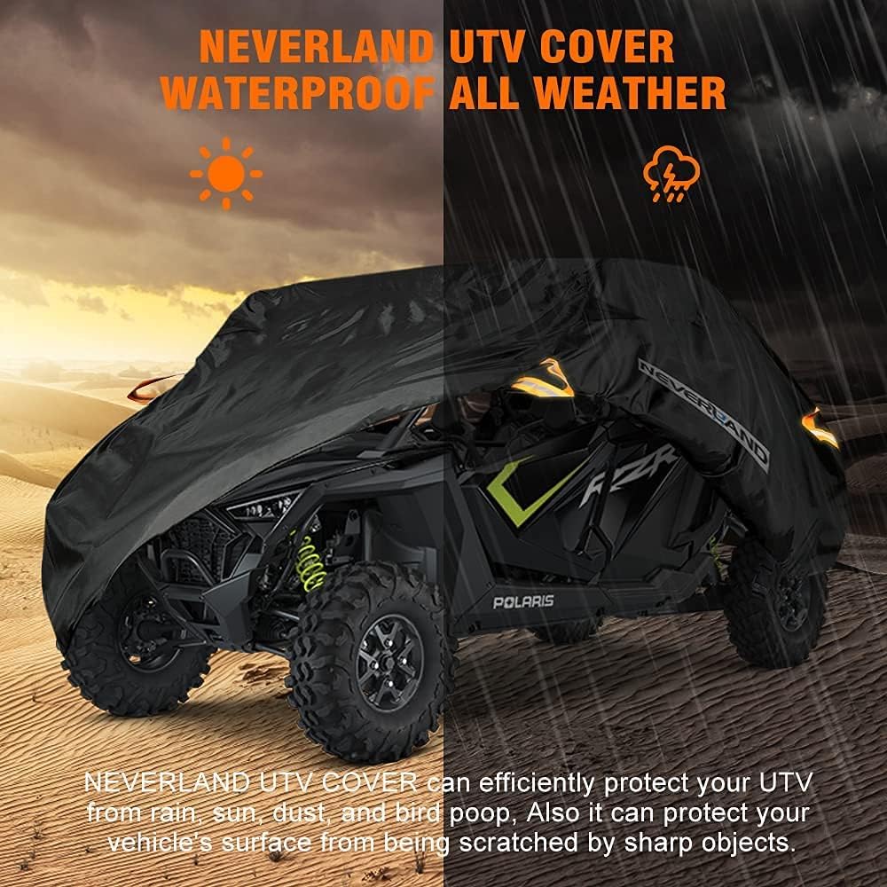 UTV Cover Sun-UV Rain Snow Protector 4-6 Passenger T821467
