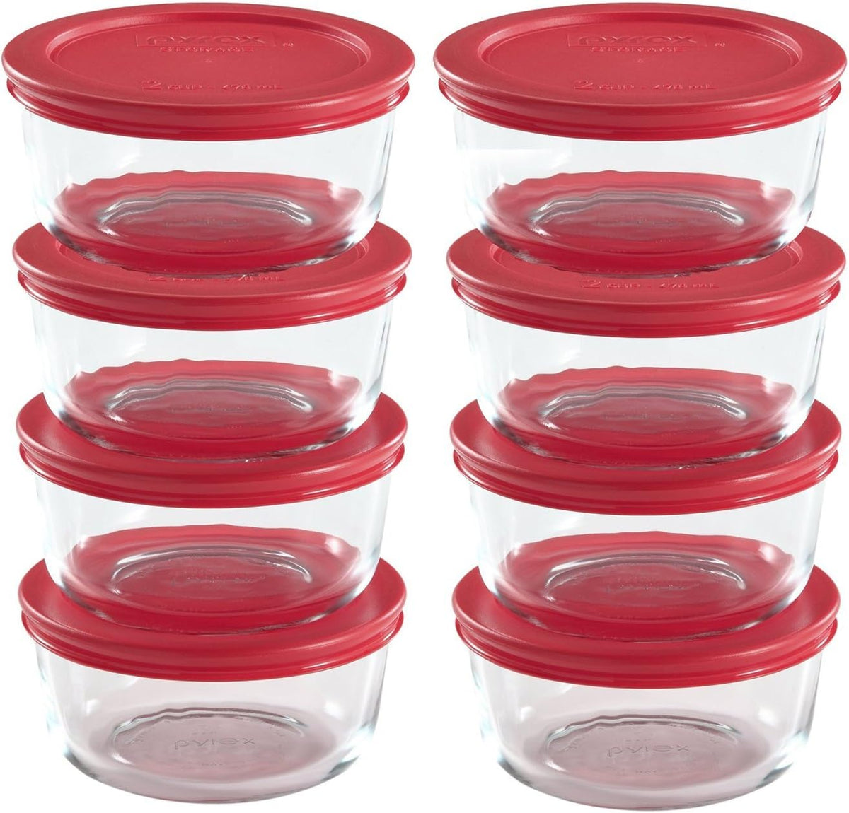 16-Piece 2-Cup Food Storage Set T101