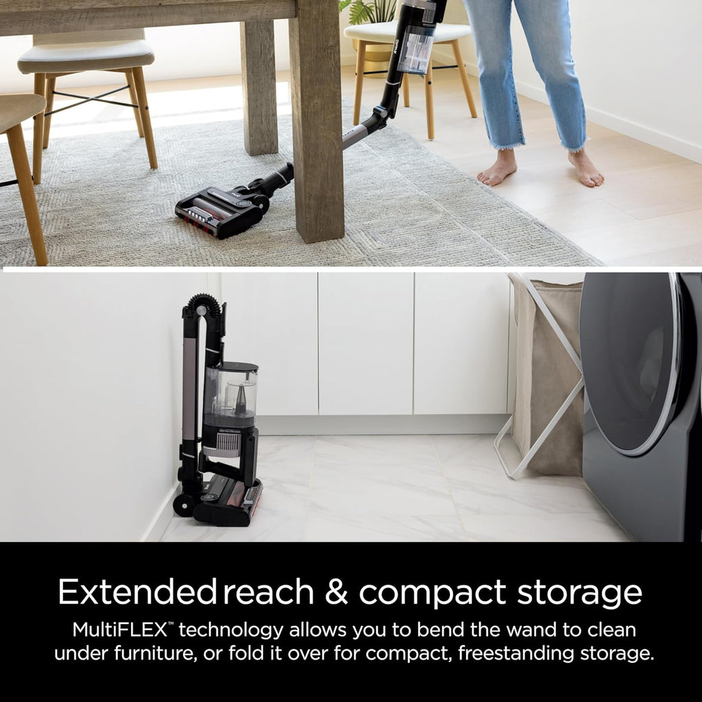 Cordless Vacuum with DuoClean PowerFins HairPro, Ash Purple S907