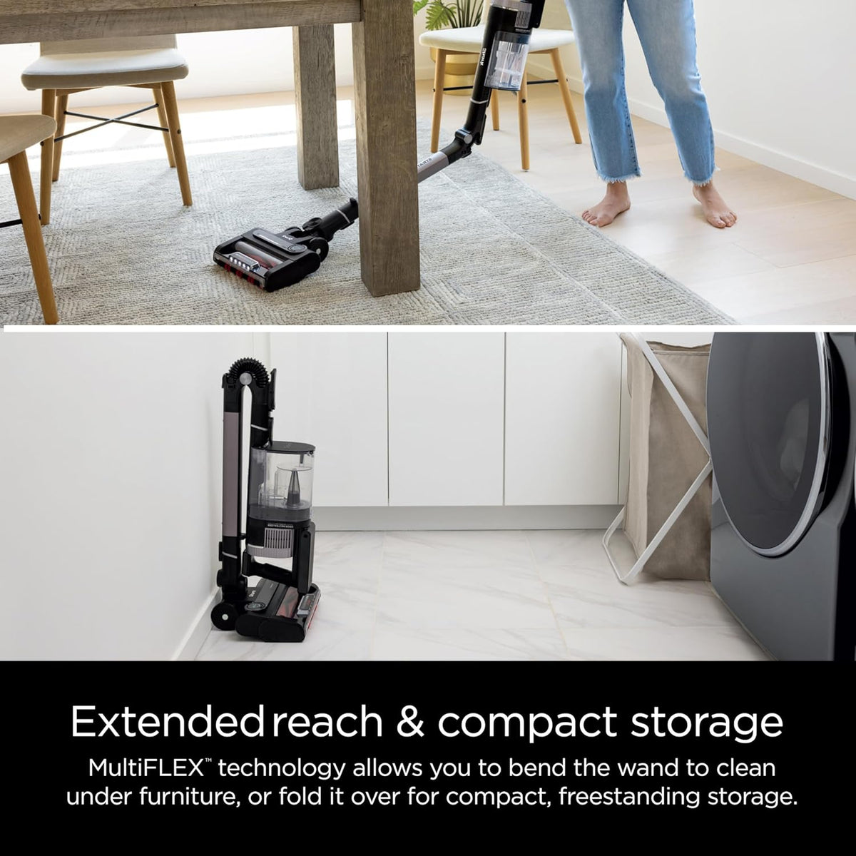 Cordless Vacuum with DuoClean PowerFins HairPro, Ash Purple S907