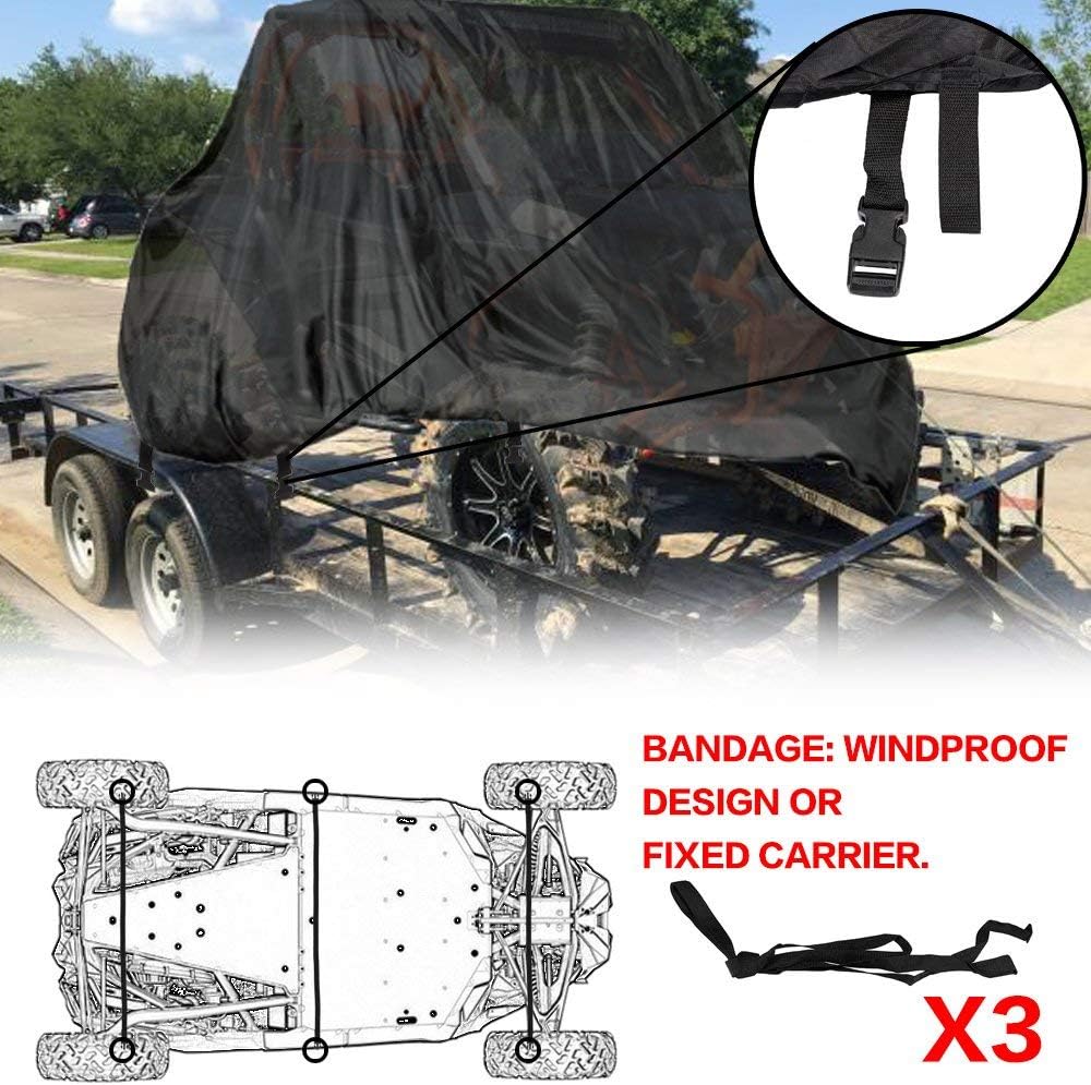 UTV Cover Sun-UV Rain Snow Protector 4-6 Passenger T821467