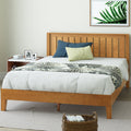 Queen Wood Platform Bed Frame with Headboard Q168