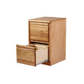 2-Drawer Vertical Filing Cabinet Golden Oak M598