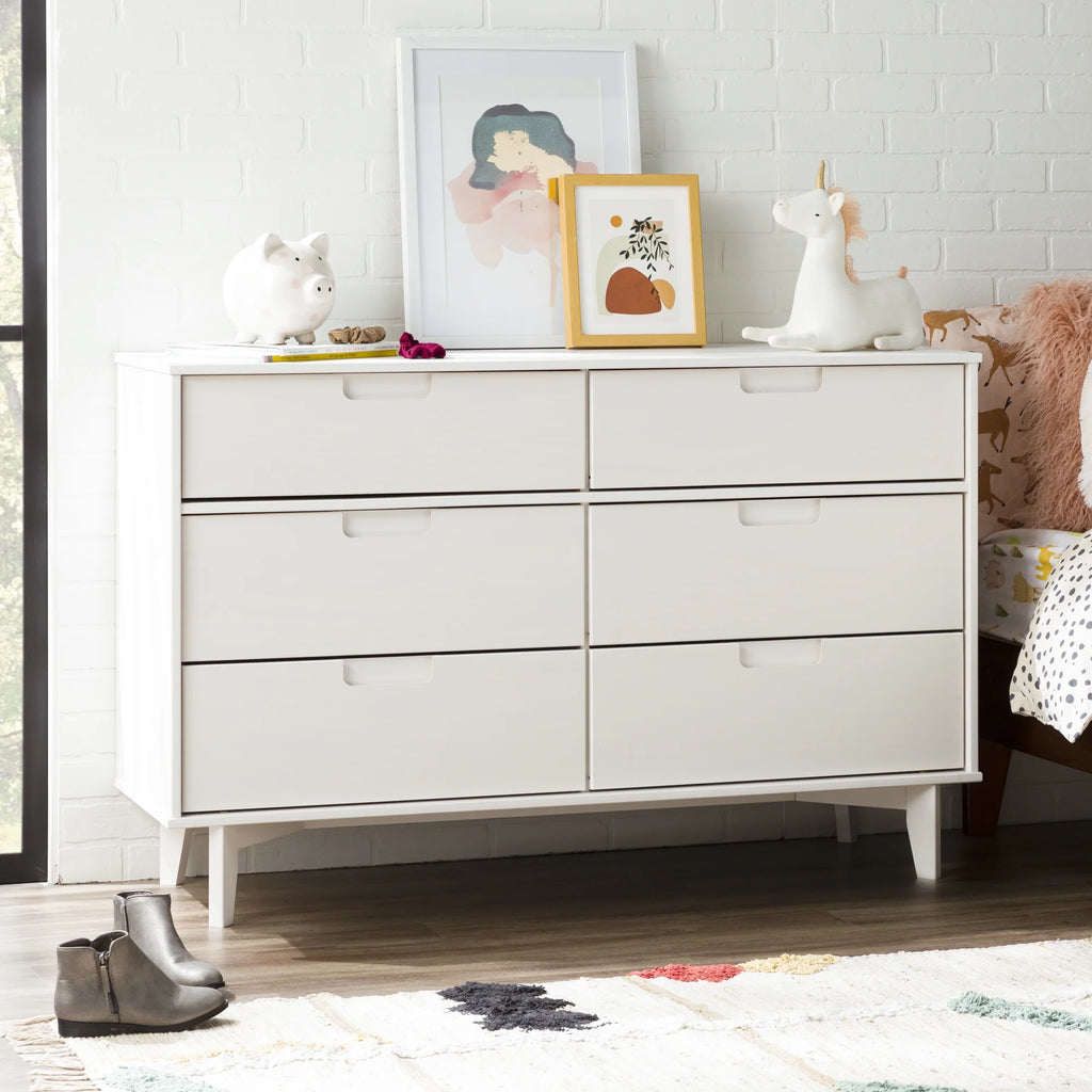 6 Drawer Solid Wood Dresser Q12414