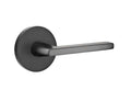 Flat Black Passage Lever Set A432300