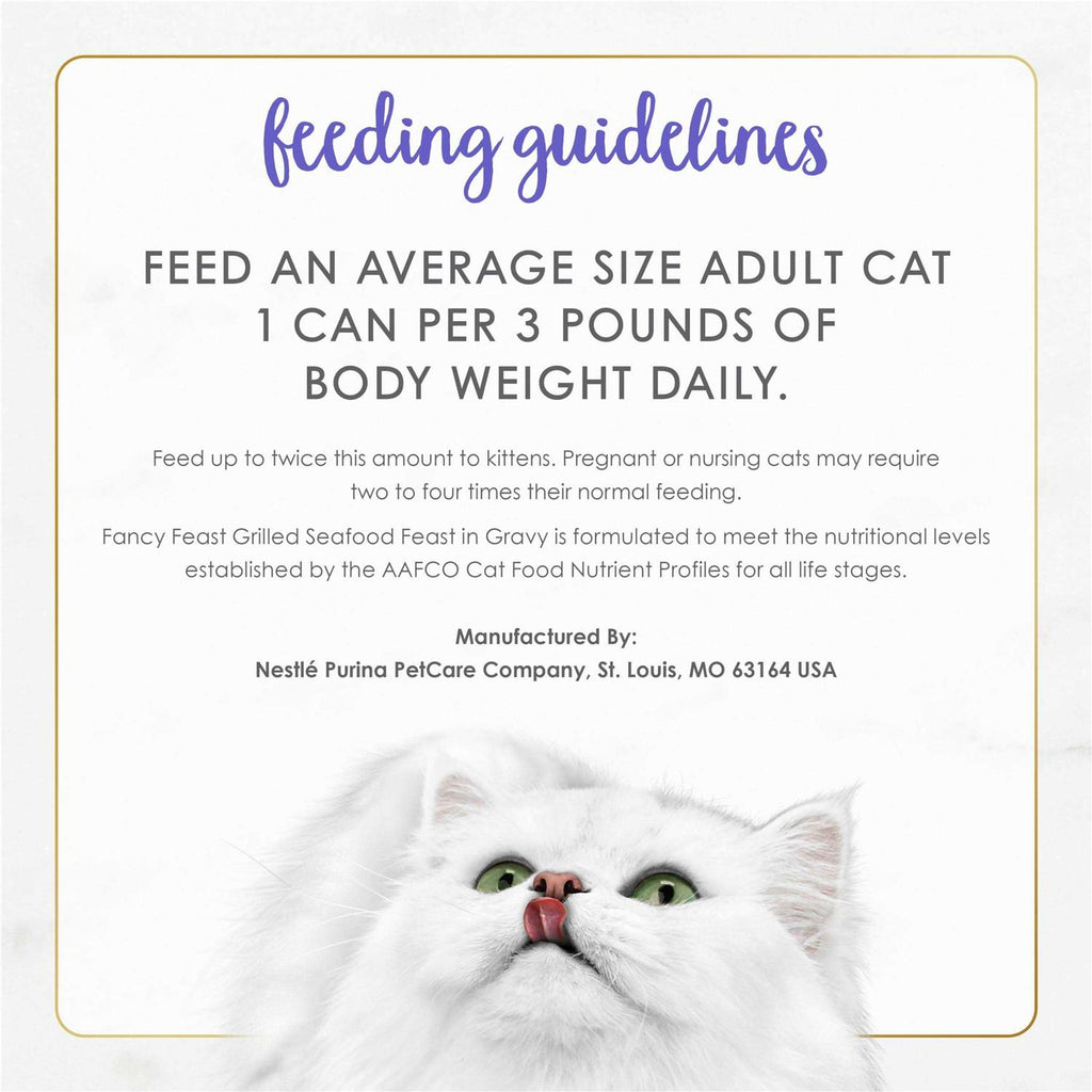 Grilled Seafood Wet Cat Food P443629