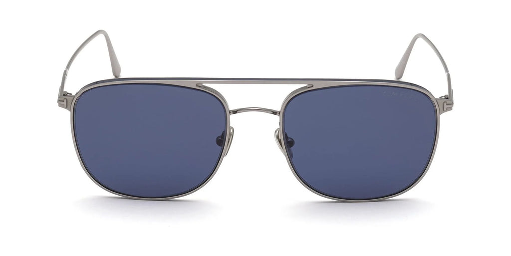 Shiny Light Ruthenium Blue Smoke Sunglasses E702049