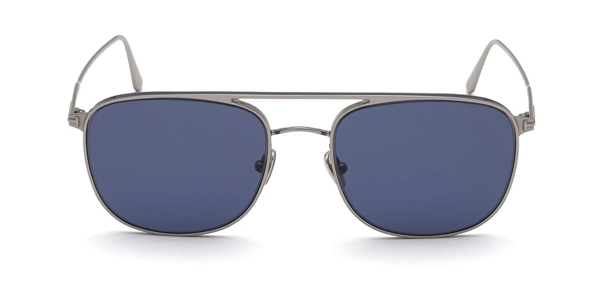 Shiny Light Ruthenium Blue Smoke Sunglasses E702049