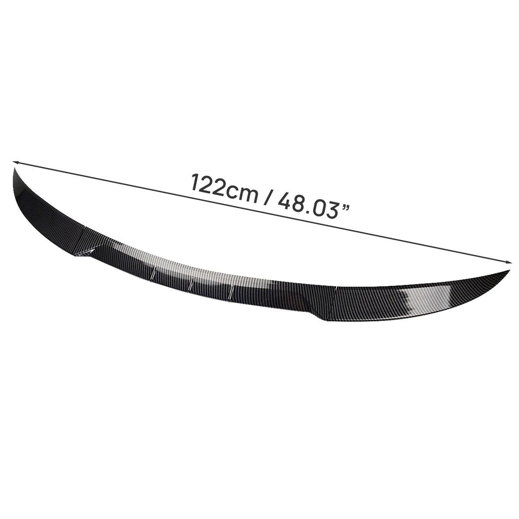 Carbon Fiber Look ABS Rear Spoiler Tail Wing U778544