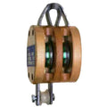 6in Wood Shell Block O7786