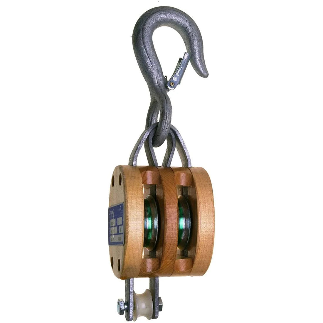 6in Wood Shell Block O7786