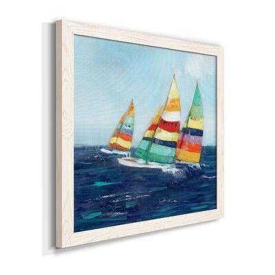 Framed Canvas 34.5x22 White Frame H499499