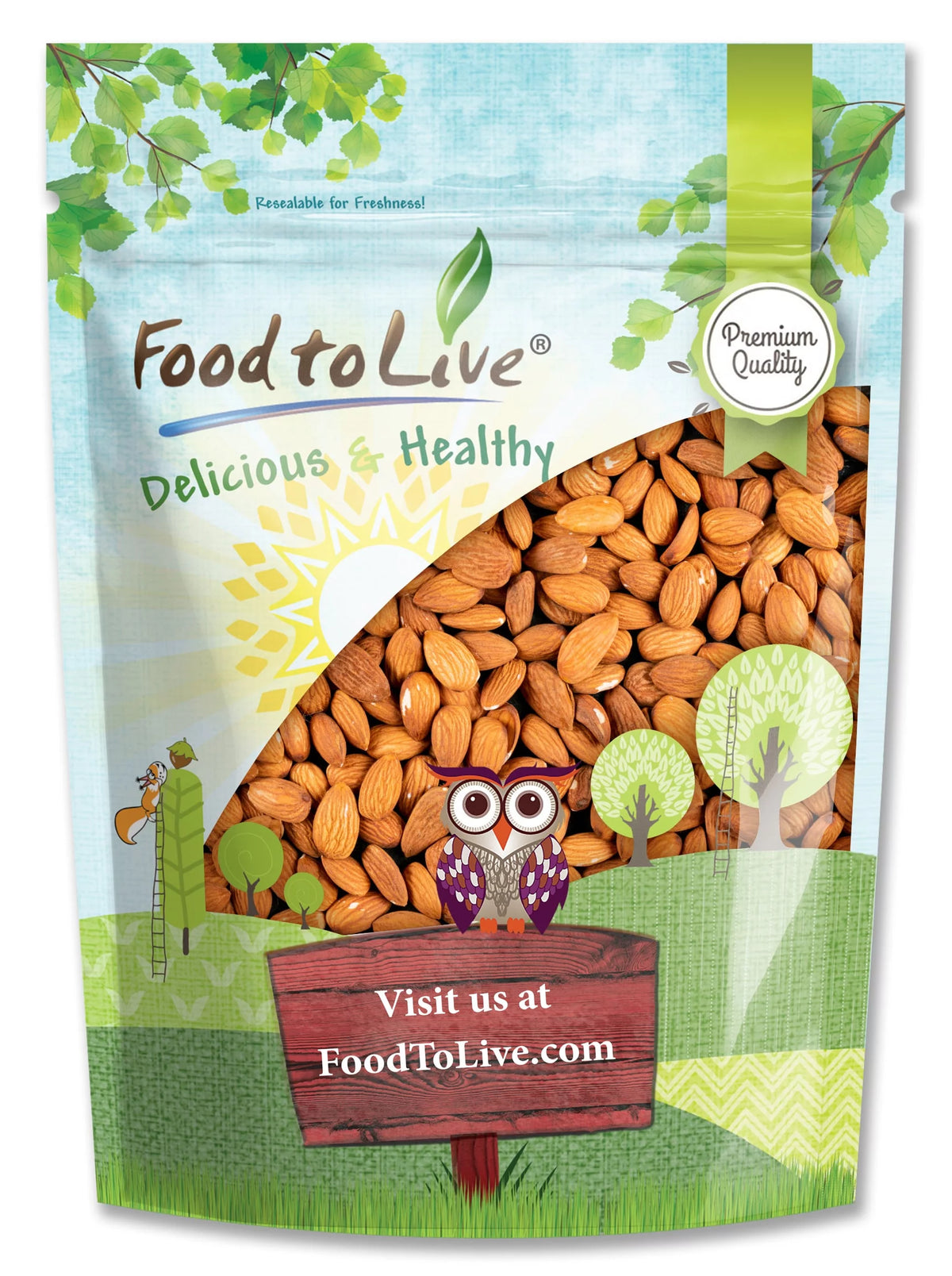 California Almonds 4 Pounds Kosher Z4773