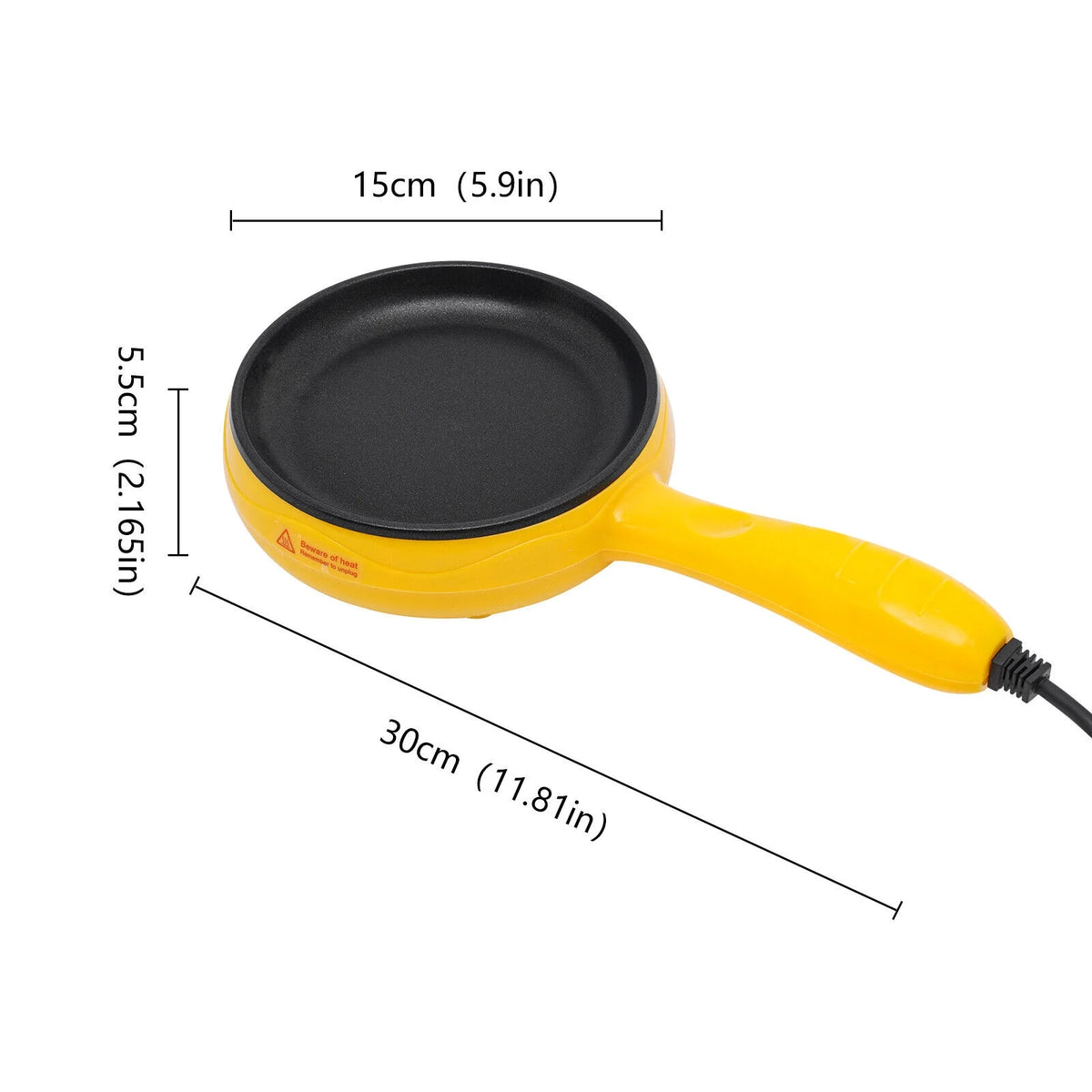6-inch Non-Stick Electric Skillet L8559