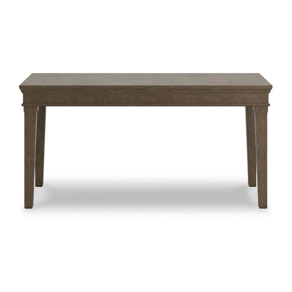 63 Inch Acacia Wood Top Home Office Desk C86202