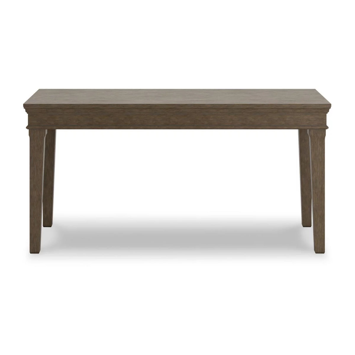 63 Inch Acacia Wood Top Home Office Desk C86202