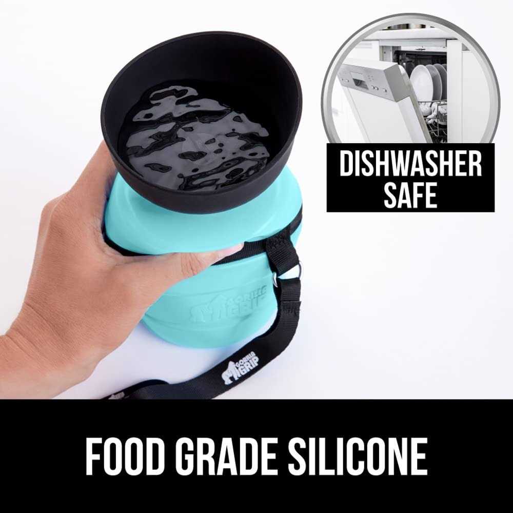 Leak Proof Portable Dog Water Bottle with Bowl Cap L2286