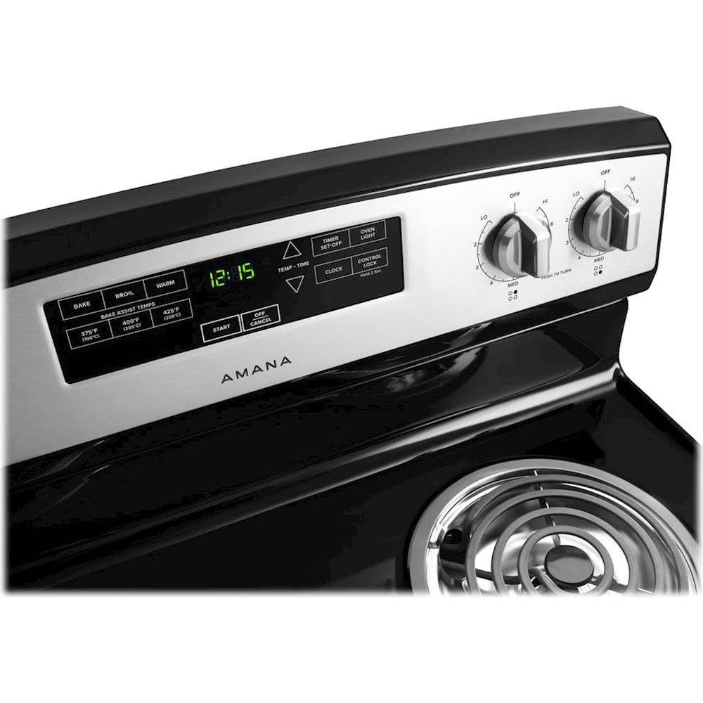 30-Inch Electric Range with Bake Assist Temps - Stainless Steel Q4746