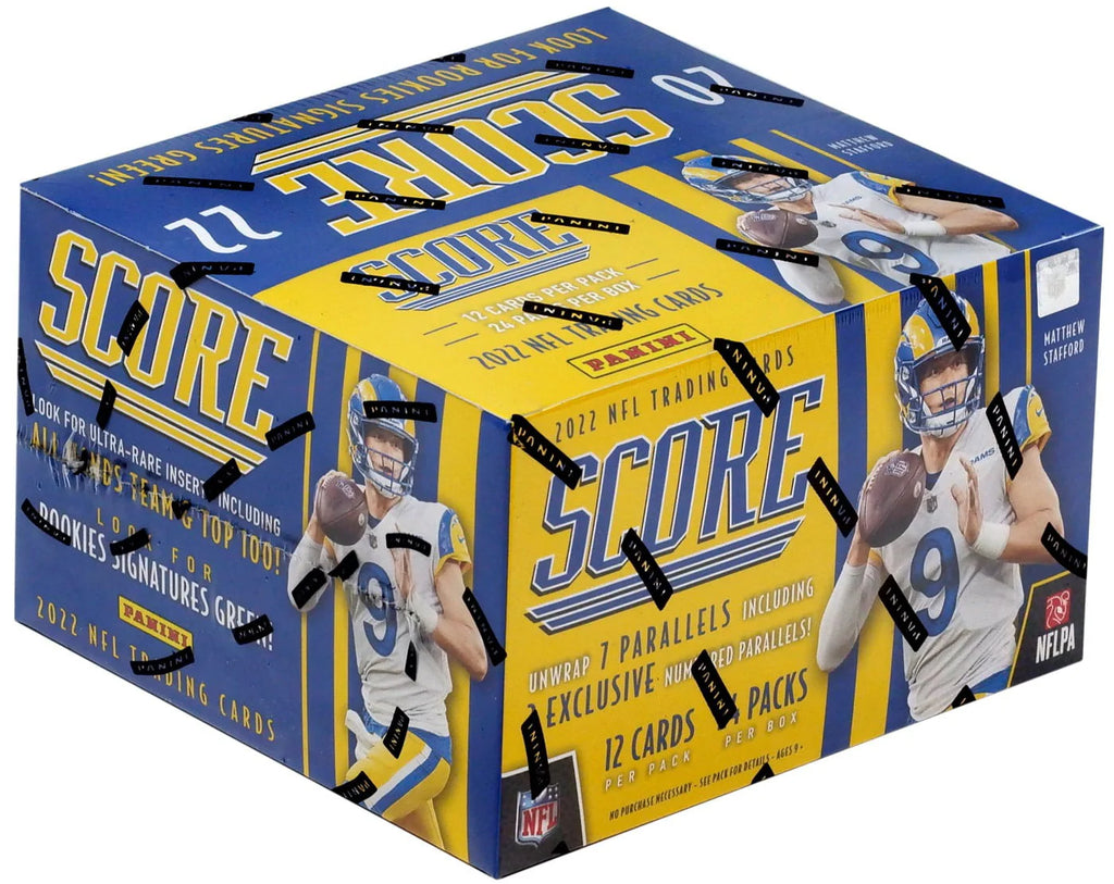 2022 Score Football Trading Card Box (24 Packs) G330649