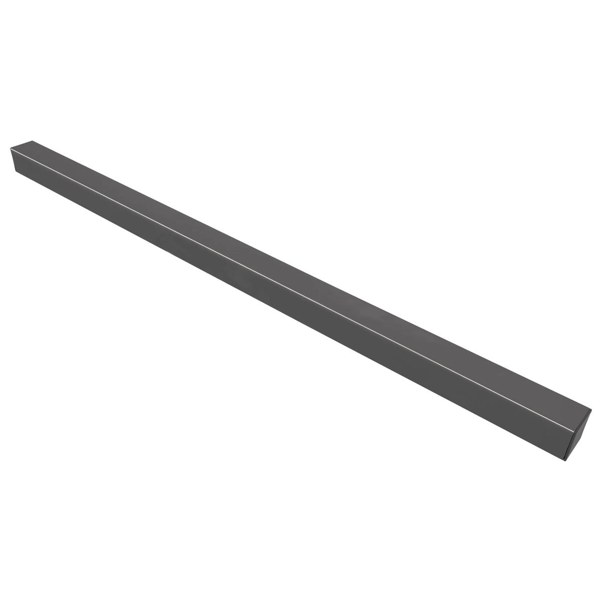 RV Rear Bumper 14 Gauge Steel 4" x 4" with Bumper Plugs W41636