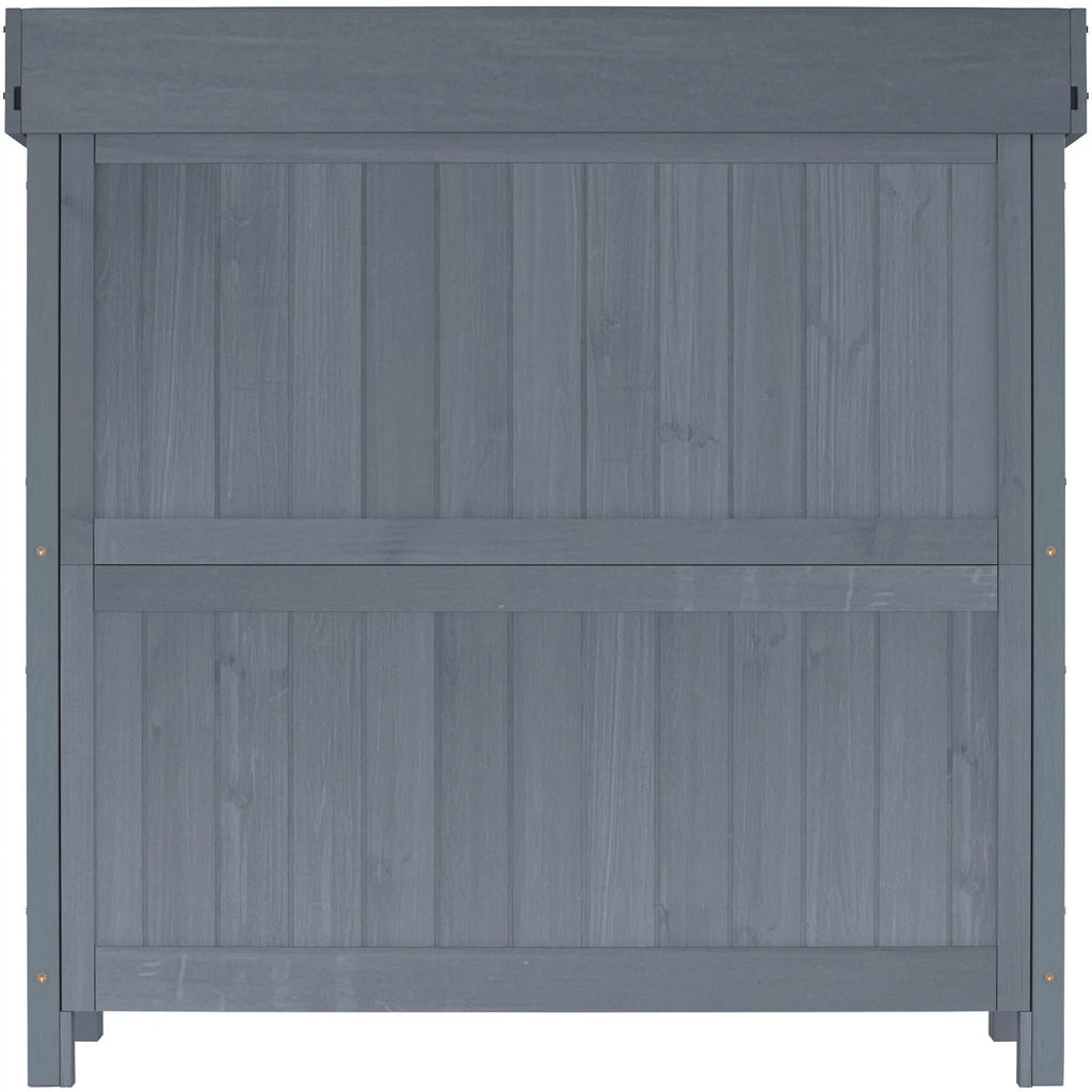 Wooden Potting Bench Storage Box Z52917