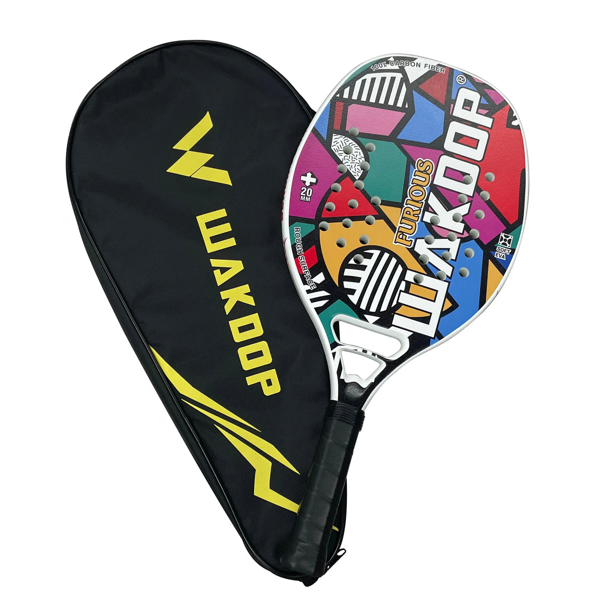 Carbon Fiber Beach Tennis Racket with EVA Foam Core N45476