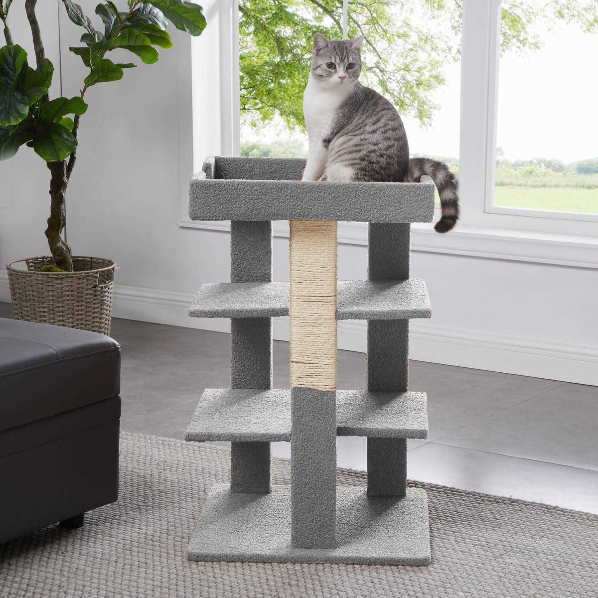 Cat Tree with Scratching Post T2072