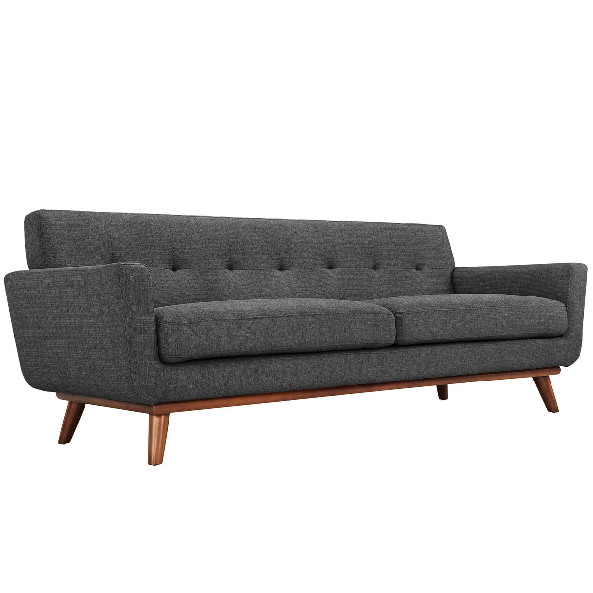 Gray Sofa Loveseat and Armchair Set of Three E7361