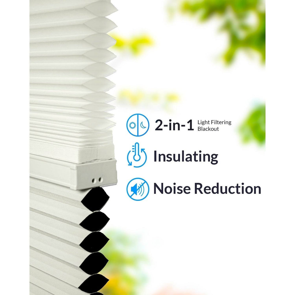 Cordless Cellular Shades Cotton 59x22 x 72x22 U265