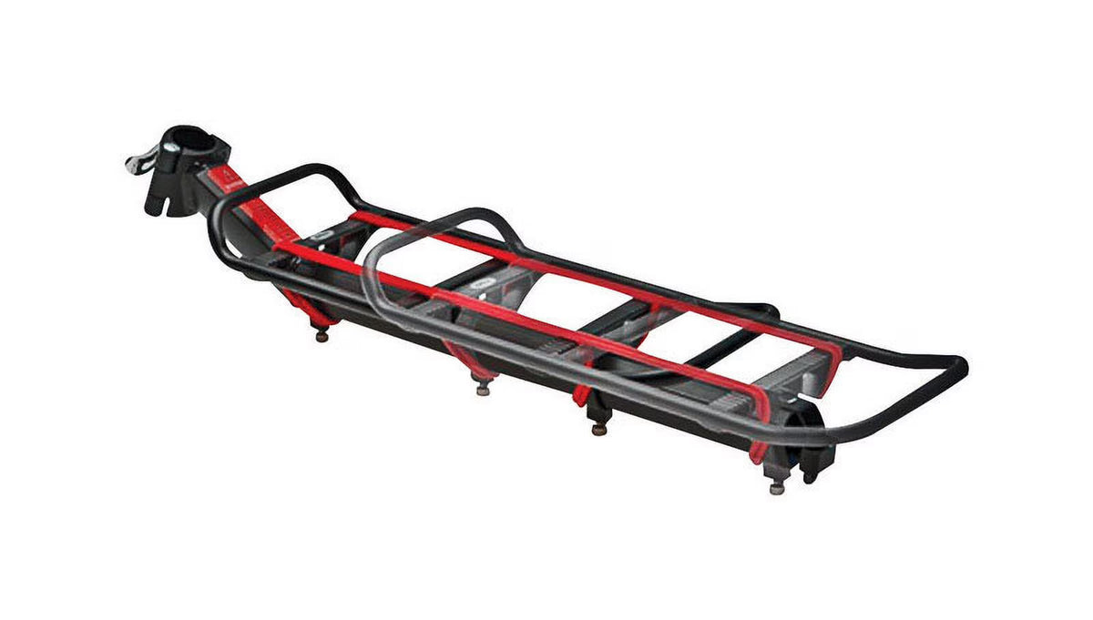 Black Aluminum Bike Carrier Rack S85517