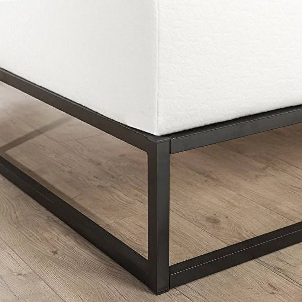 Queen Size Wood Slat Platform Bed Frame E822