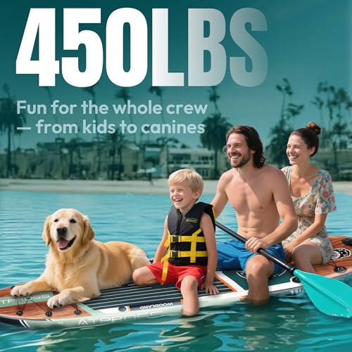 11'6"x35" Inflatable Stand Up Paddle Board 450LBS Weight Capacity Non-Slip Deck C820109
