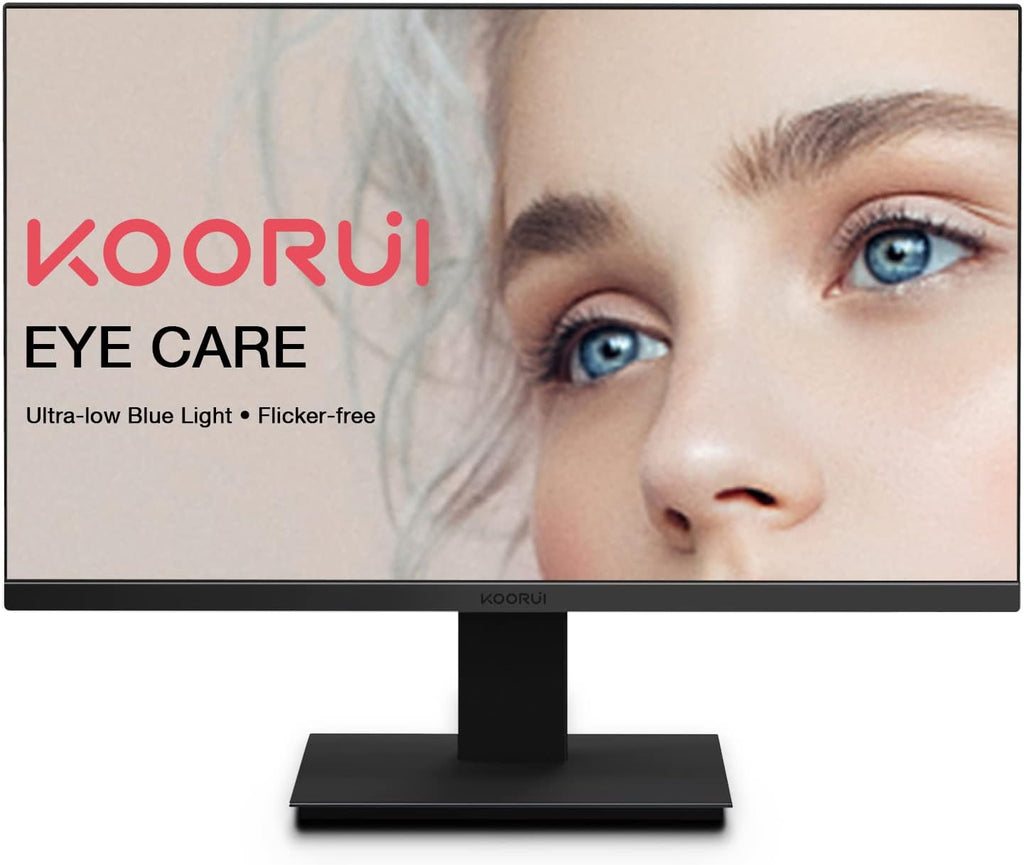 22 Inch FHD 1080p 75Hz VA LED Computer Monitor with HDMI, VGA, VESA Mountable E885