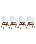 Brown Patio Dining Chair Set Q78940