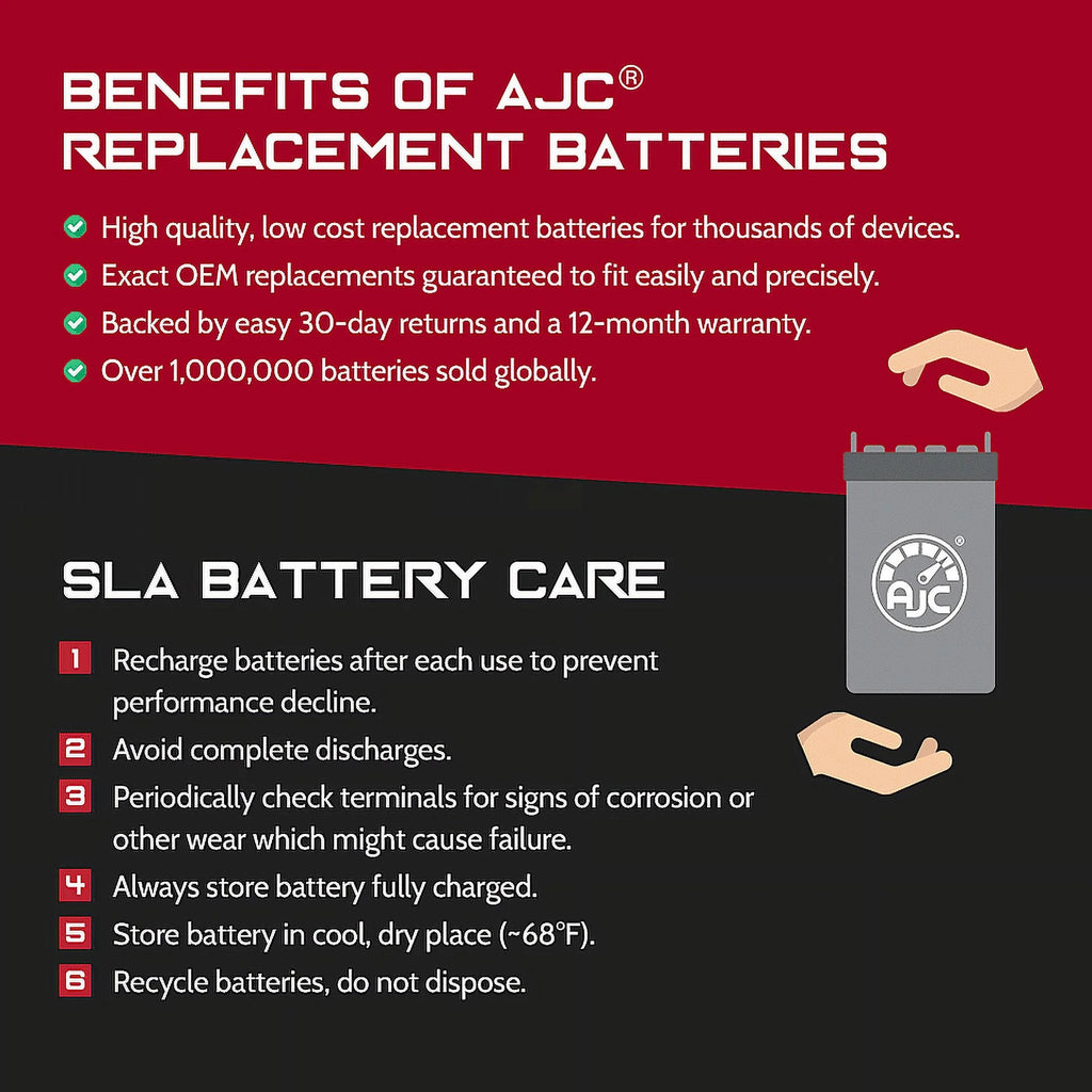 12V Snowmobile Replacement Battery I740