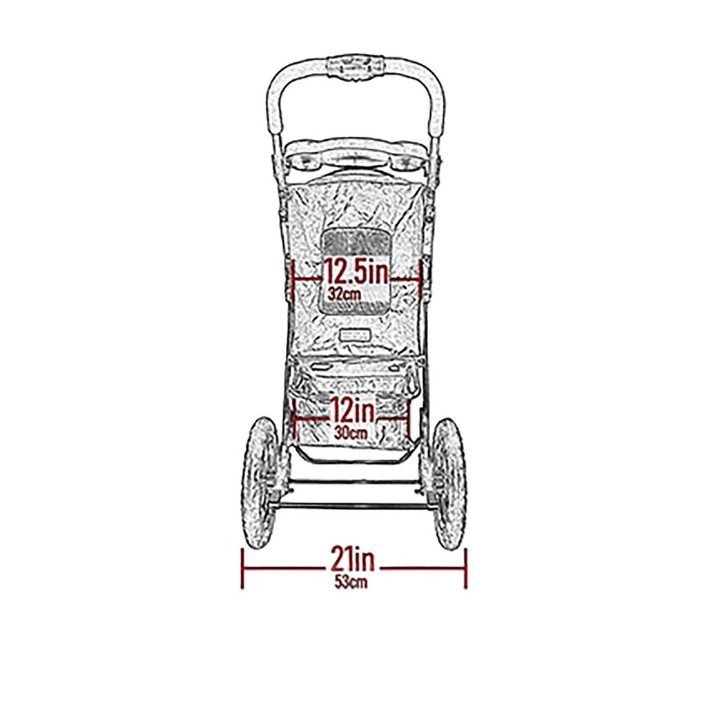 No-Zip Pet Stroller F802558
