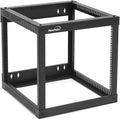 9U Side Load Wall Mount Network Rack, 22-Inch Depth, Steel O742510