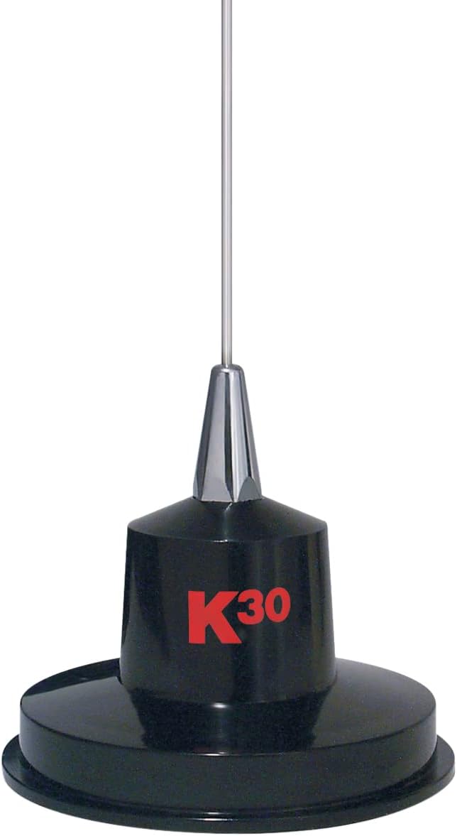 35" Stainless Steel CB Antenna, Black, Pack of 2 I2492