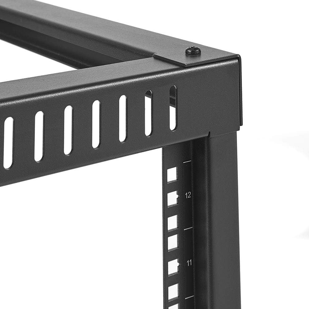 9U Side Load Wall Mount Network Rack, 22-Inch Depth, Steel O742510