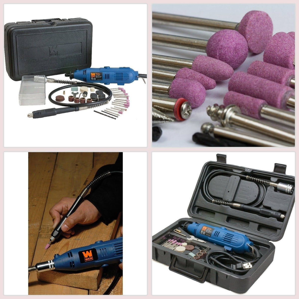 Rotary Tool Kit Variable Speed Polisher Grinder Accessory Set F181643