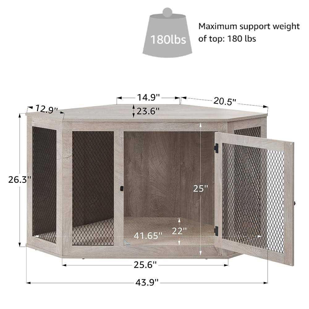 Corner Dog Crate S100883