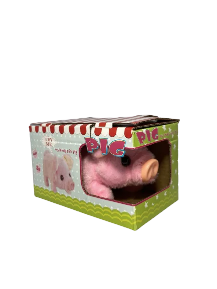 Plush Baby Mini Pig in Random Color S18816