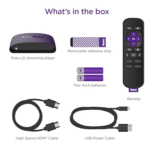 HD Streaming Media Player with HDMI Cable and Remote U8101