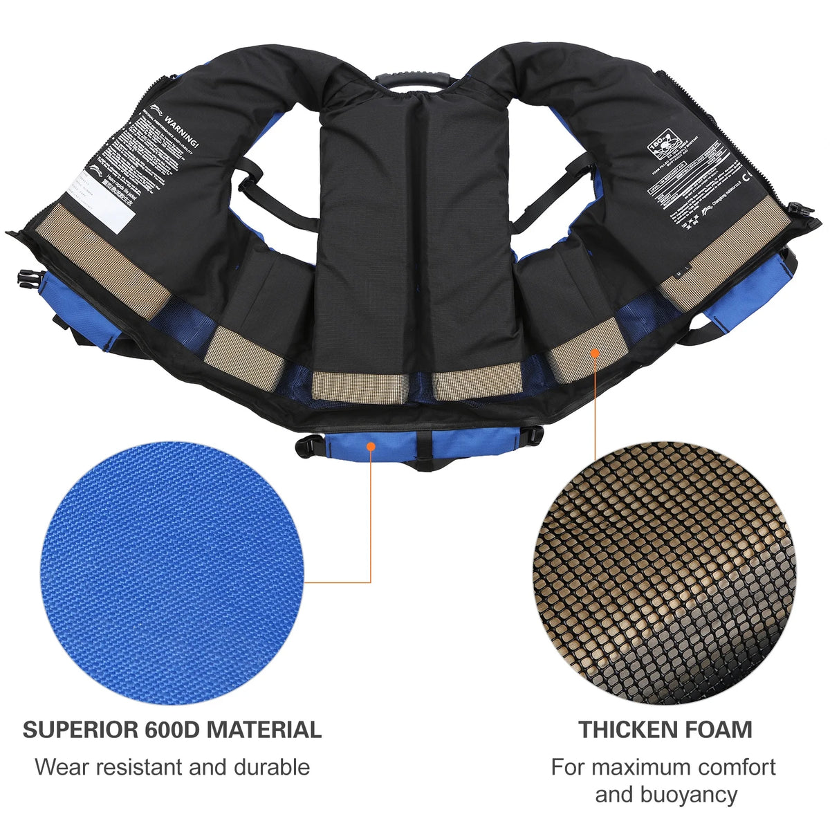 Adult Safety Float Suit Survival Jacket X26472