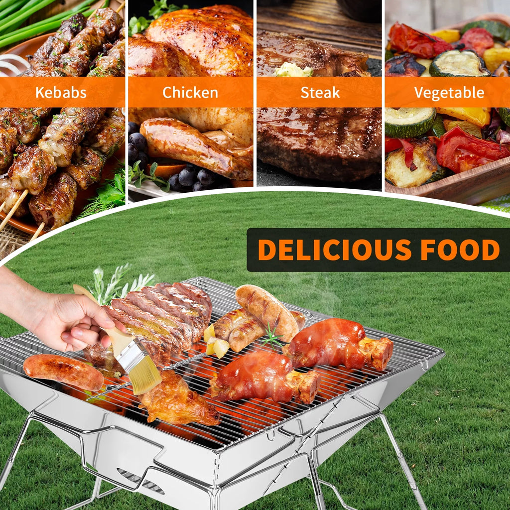 Portable Charcoal Grill K17956