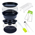 Air Fryer Accessories Set Kitchen Food Rack Basket Mould Cake Q619