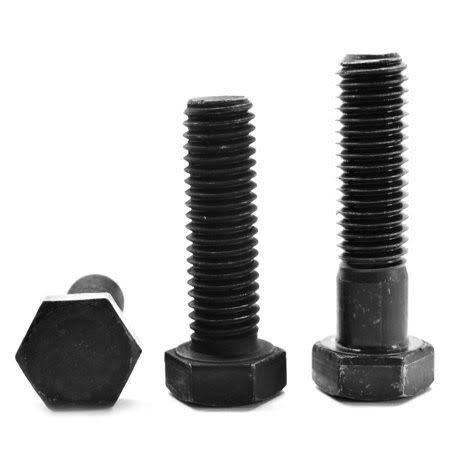 9/16 inch-18 x 2 1/2 inch Fine Thread Grade 8 Hex Cap Screw Alloy Steel Black Oxide Pk 175 B62205
